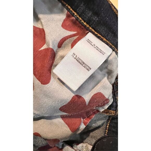 Lucky Brand Men's Classic Fit Straight Leg Denim Blue Jeans Dark Wash Size 12/31 - Picture 10 of 10